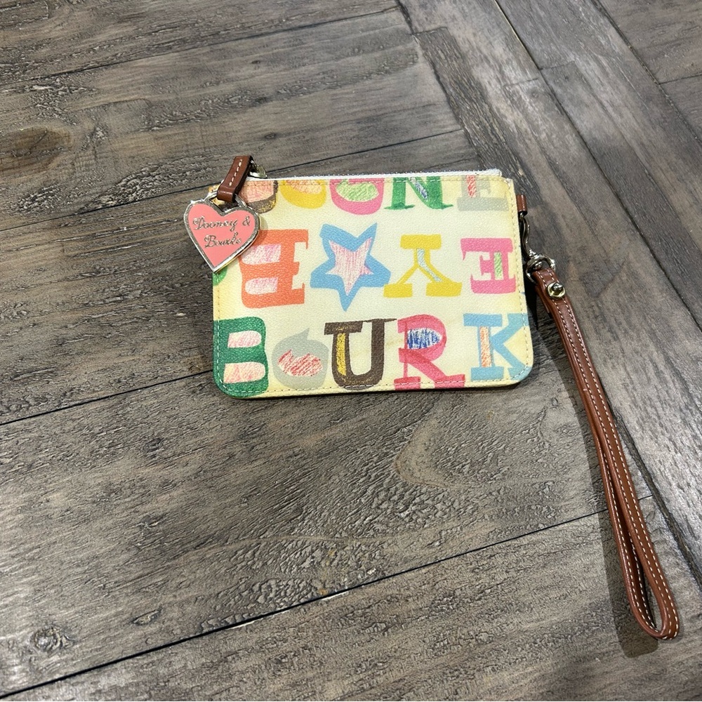 Dooney & Bourke Love and Hearts wallet/coin purse wristlet